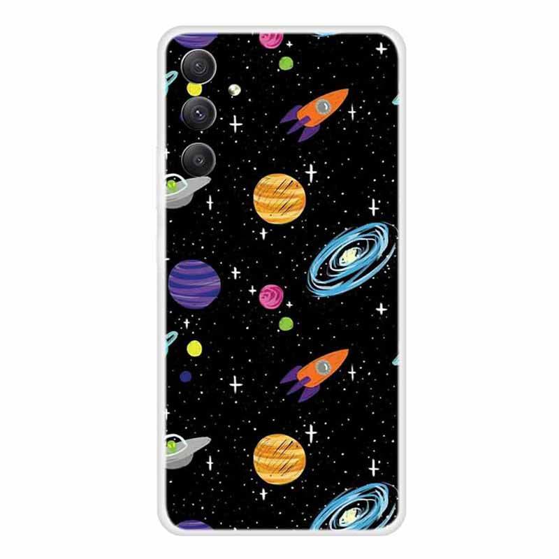 For Samsung Galaxy A34 5G Phone Case Pattern Printed Soft Flexible TPU Protective Cover