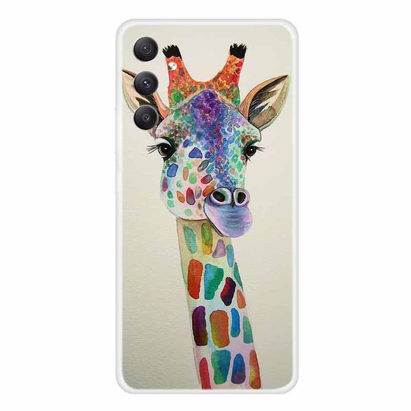 For Samsung Galaxy A34 5G Pattern Printing Case Flexible TPU Protective Shockproof Phone Cover