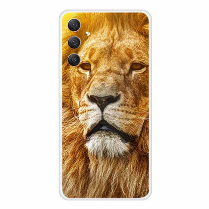 For Samsung Galaxy A34 5G Pattern Printing Case Flexible TPU Protective Shockproof Phone Cover