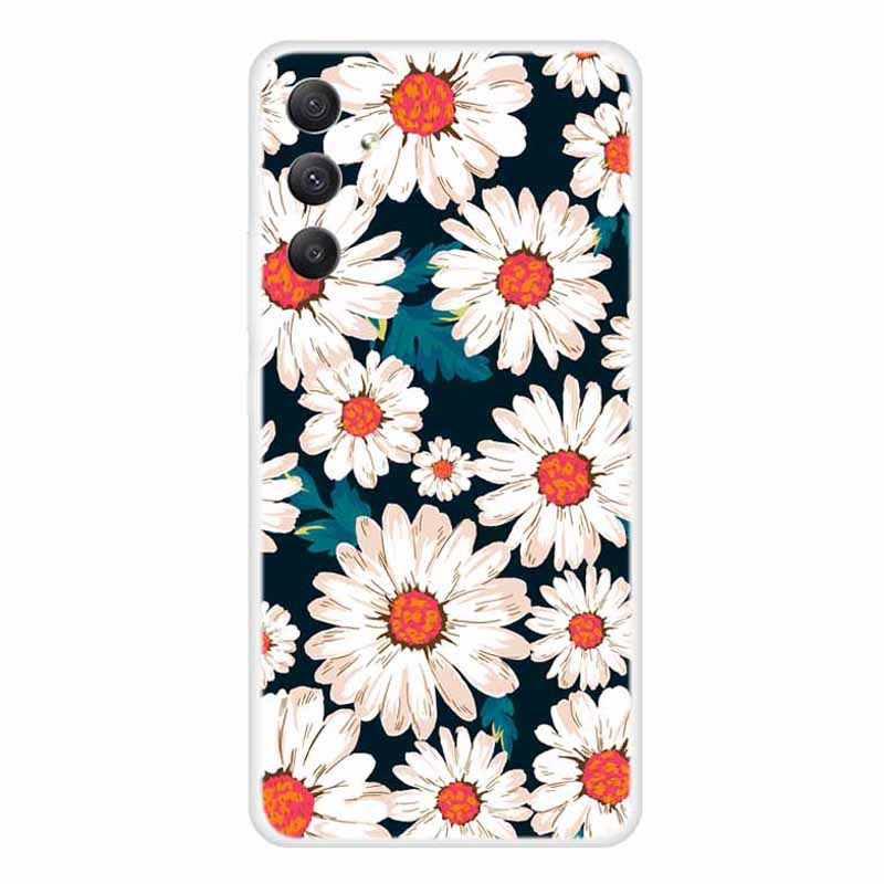 For Samsung Galaxy A34 5G Pattern Printing Case Flexible TPU Protective Shockproof Phone Cover