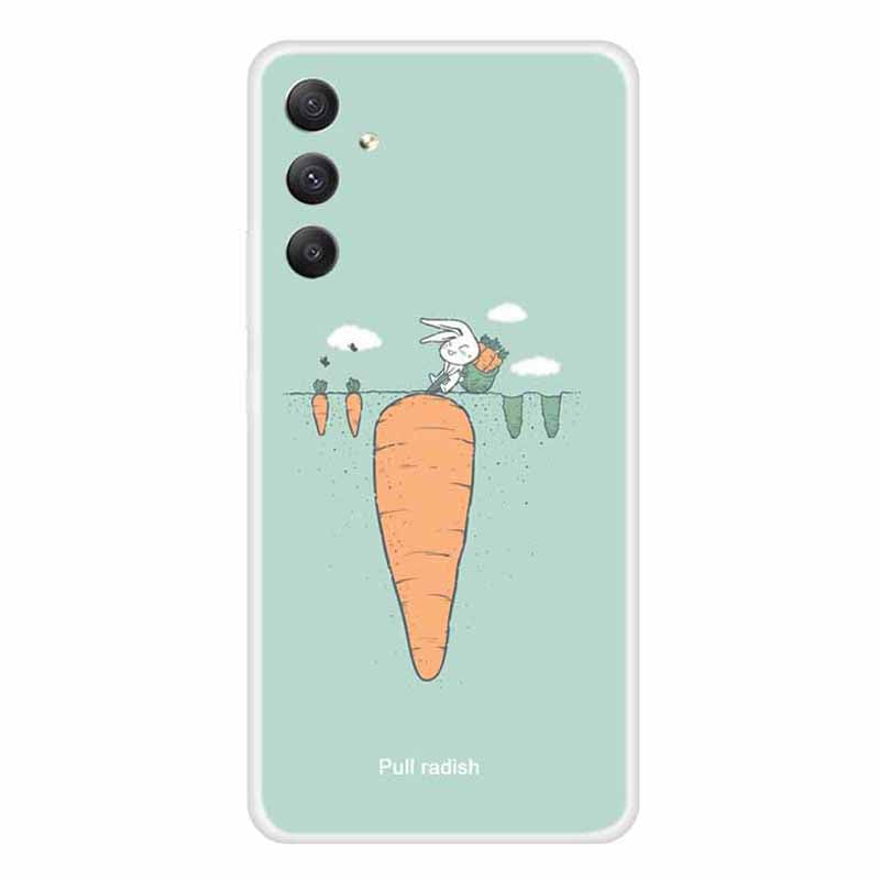 For Samsung Galaxy A34 5G Flexible TPU Shockproof Cover Pattern Print Design Phone Case