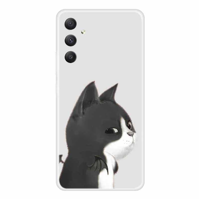 For Samsung Galaxy A34 5G Flexible TPU Shockproof Cover Pattern Print Design Phone Case