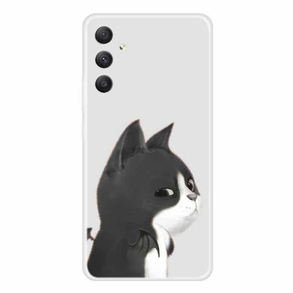 For Samsung Galaxy A34 5G Flexible TPU Shockproof Cover Pattern Print Design Phone Case