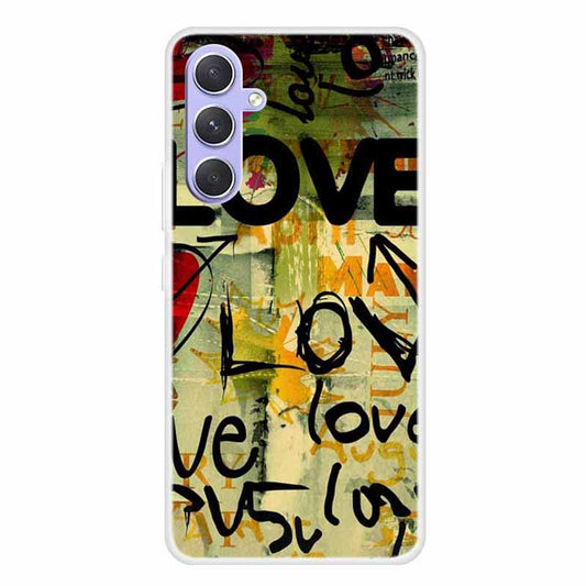For Samsung Galaxy A54 5G Soft TPU Case Pattern Printed Design Slim Thin Phone Cover