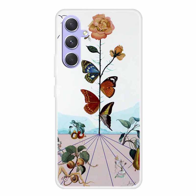 For Samsung Galaxy A54 5G Soft TPU Case Pattern Printed Design Slim Thin Phone Cover