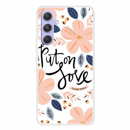 For Samsung Galaxy A54 5G Soft TPU Case Pattern Printed Design Slim Thin Phone Cover