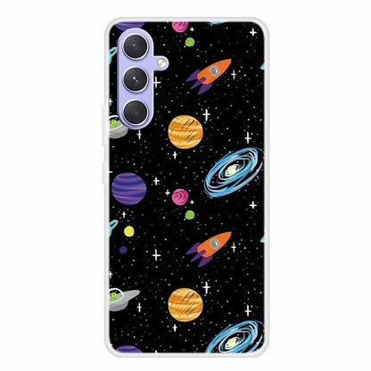 For Samsung Galaxy A54 5G Soft TPU Case Pattern Printed Design Slim Thin Phone Cover