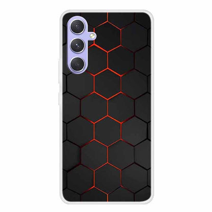 For Samsung Galaxy A54 5G Soft TPU Case Pattern Printed Design Slim Thin Phone Cover