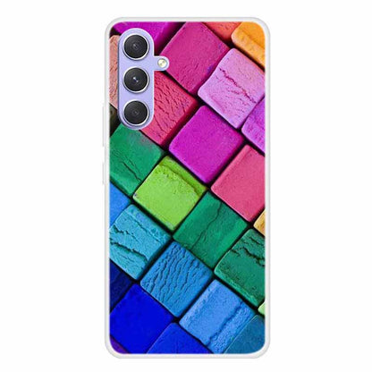 For Samsung Galaxy A54 5G Flexible TPU Protective Cover Pattern Printing Phone Case