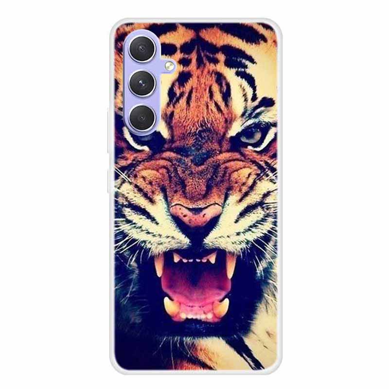 For Samsung Galaxy A54 5G Flexible TPU Protective Cover Pattern Printing Phone Case