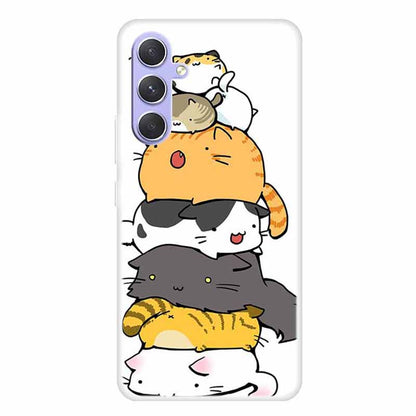 For Samsung Galaxy A54 5G TPU Case Pattern Printing Anti-scratch Shockproof Phone Cover