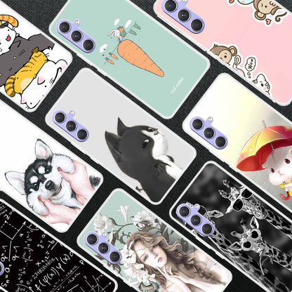 For Samsung Galaxy A54 5G TPU Case Pattern Printing Anti-scratch Shockproof Phone Cover