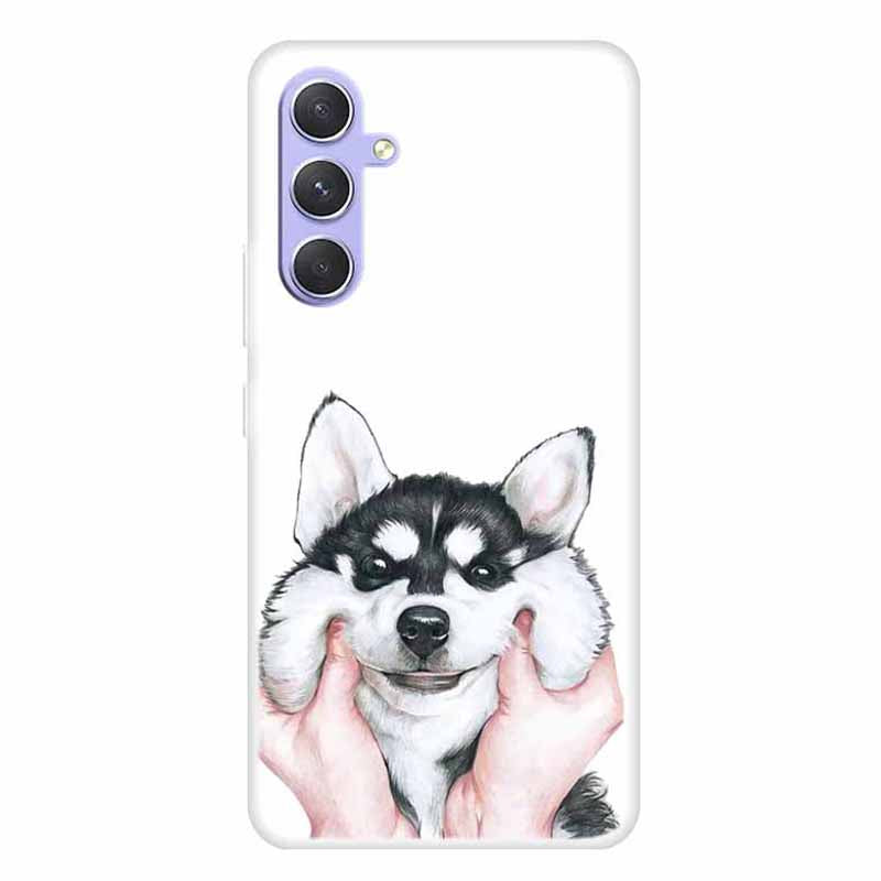 For Samsung Galaxy A54 5G TPU Case Pattern Printing Anti-scratch Shockproof Phone Cover