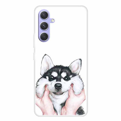 For Samsung Galaxy A54 5G TPU Case Pattern Printing Anti-scratch Shockproof Phone Cover