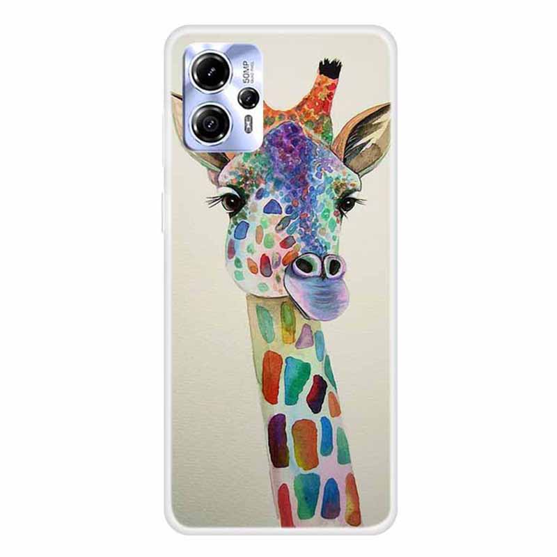 For Motorola Moto G13 4G Pattern Print Design Phone Case Flexible TPU Shockproof Cover