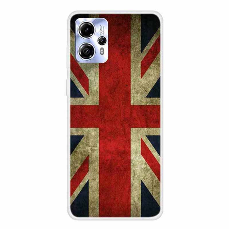 For Motorola Moto G13 4G Pattern Print Design Phone Case Flexible TPU Shockproof Cover