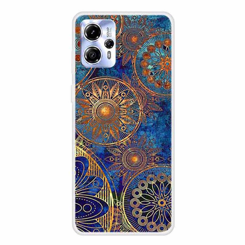 For Motorola Moto G13 4G Pattern Print Design Phone Case Flexible TPU Shockproof Cover