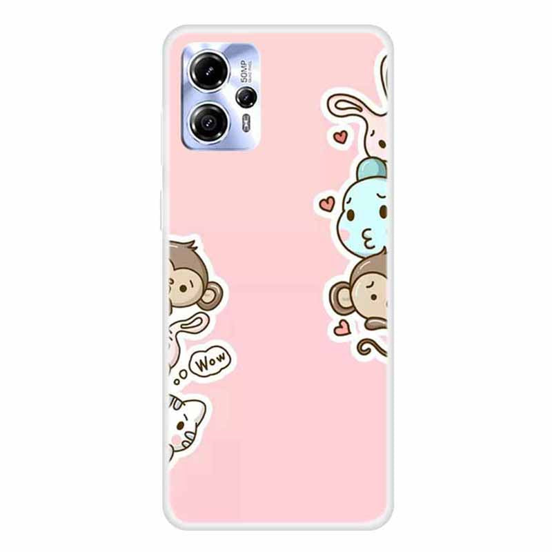 For Motorola Moto G13 4G Soft TPU Cover Pattern Printing Protective Phone Back Case