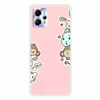 For Motorola Moto G13 4G Soft TPU Cover Pattern Printing Protective Phone Back Case
