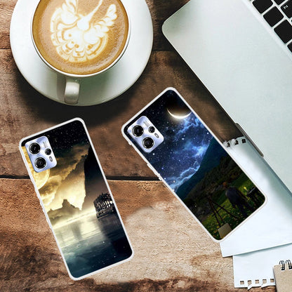 For Motorola Moto G13 4G Soft TPU Cover Pattern Printing Protective Phone Back Case