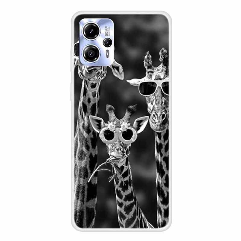 For Motorola Moto G13 4G Soft TPU Cover Pattern Printing Protective Phone Back Case