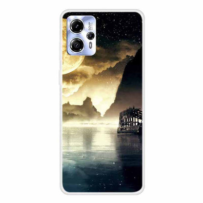 For Motorola Moto G13 4G Soft TPU Cover Pattern Printing Protective Phone Back Case