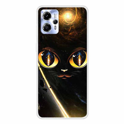 For Motorola Moto G13 4G Pattern Printing Phone Cover Soft TPU Anti-scratch Case