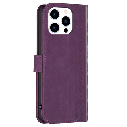 For iPhone 14 Pro Drop Resistant PU Leather+TPU Flip Cover Imprinted Pattern Wallet Phone Case