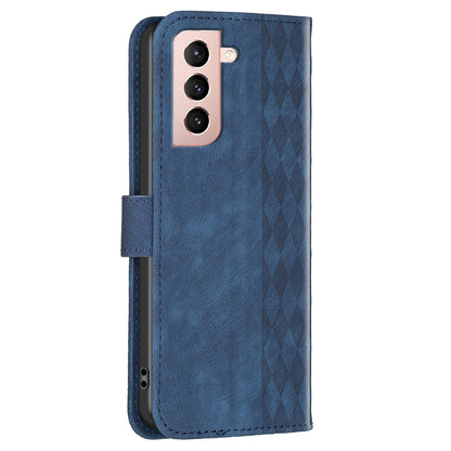 For Samsung Galaxy S21 4G / 5G Leather Cover, Imprinted Pattern Flip Phone Case with Stand Wallet