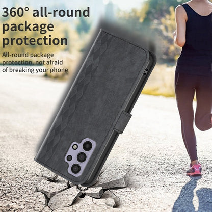 For Samsung Galaxy A32 5G / M32 5G Leather Cover, Wallet Stand Imprinted Pattern Phone Anti-drop Case