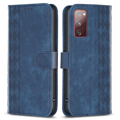 Phone Case for Samsung Galaxy S20 Lite / S20 FE / S20 FE 5G / S20 FE 2022 Wallet Imprinting Pattern Stand Cover