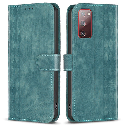 Phone Case for Samsung Galaxy S20 Lite / S20 FE / S20 FE 5G / S20 FE 2022 Wallet Imprinting Pattern Stand Cover