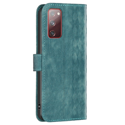 Phone Case for Samsung Galaxy S20 Lite / S20 FE / S20 FE 5G / S20 FE 2022 Wallet Imprinting Pattern Stand Cover