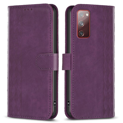 Phone Case for Samsung Galaxy S20 Lite / S20 FE / S20 FE 5G / S20 FE 2022 Wallet Imprinting Pattern Stand Cover