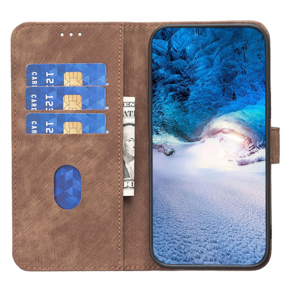 For Samsung Galaxy A12 PU Leather+TPU Flip Cover Imprinted Pattern Shockproof Wallet Phone Case