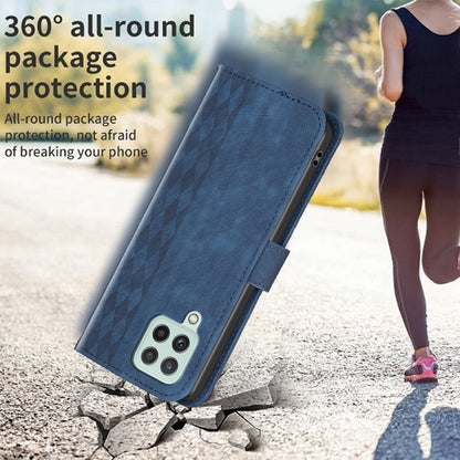 For Samsung Galaxy A12 PU Leather+TPU Flip Cover Imprinted Pattern Shockproof Wallet Phone Case