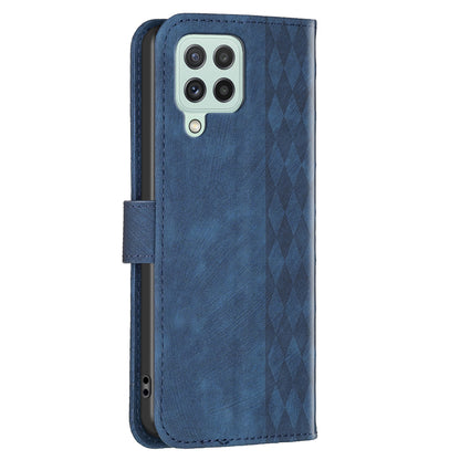 For Samsung Galaxy A22 4G (EU Version) Shockproof Cover Imprinting Pattern Stand Wallet Phone Case