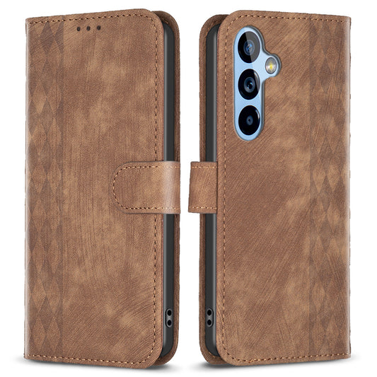 Anti-drop Cover for Samsung Galaxy A54 5G Imprinting Pattern Flip Phone Wallet Foldable Stand Case