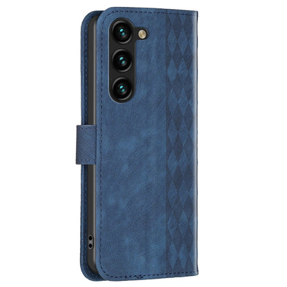Folio Flip Phone Cover for Samsung Galaxy S23+ Imprinting Pattern Stand Wallet Protective Case