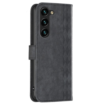 Folio Flip Phone Cover for Samsung Galaxy S23+ Imprinting Pattern Stand Wallet Protective Case