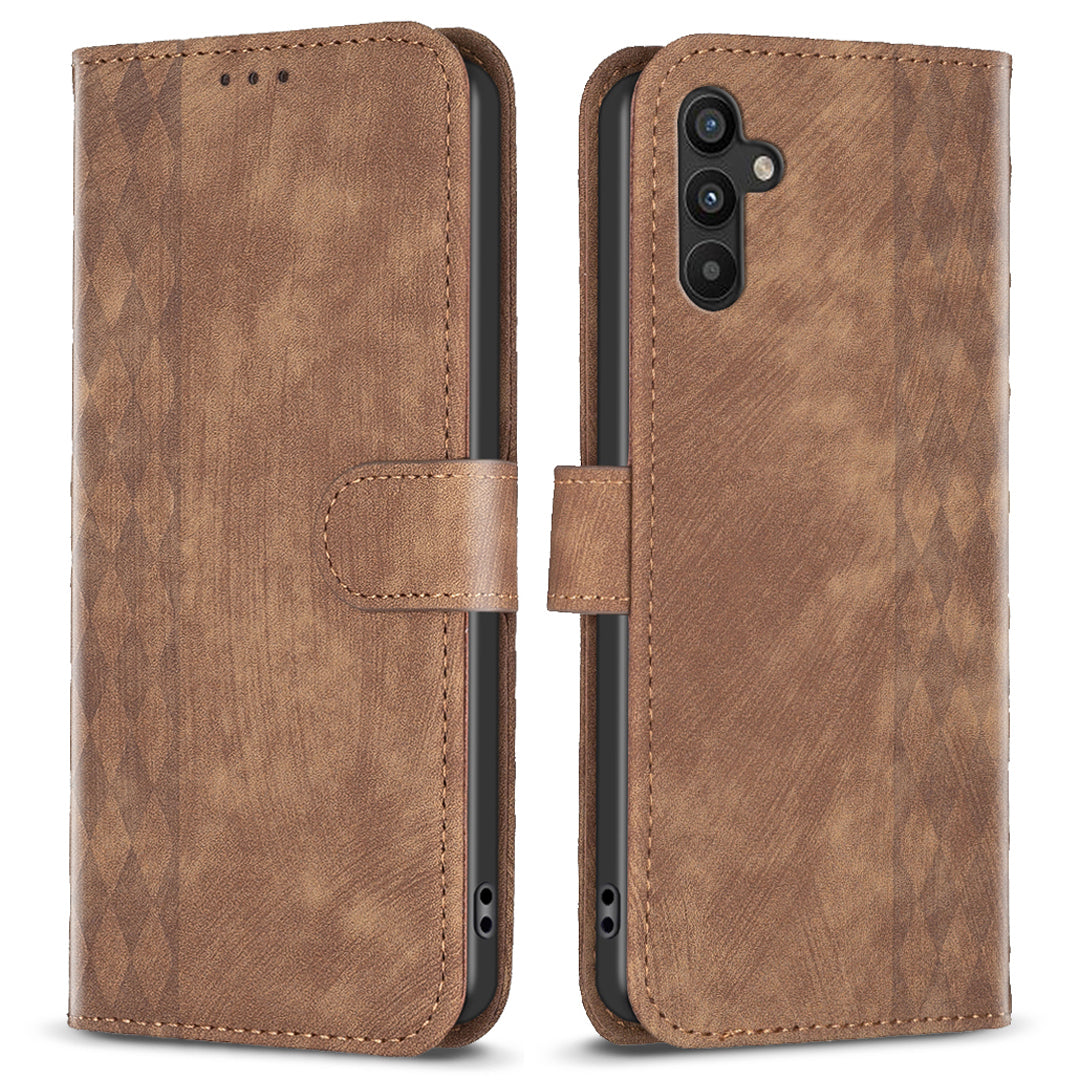 For Samsung Galaxy A34 5G Stand Wallet Case Imprinting Pattern Folio Flip Phone Cover