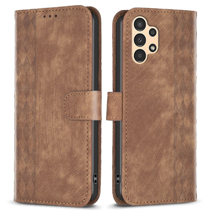 For Samsung Galaxy A13 4G / A13 5G Imprinted Pattern Leather Flip Cover Shockproof Wallet Phone Case