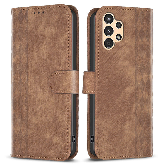 For Samsung Galaxy A13 4G / A13 5G Imprinted Pattern Leather Flip Cover Shockproof Wallet Phone Case