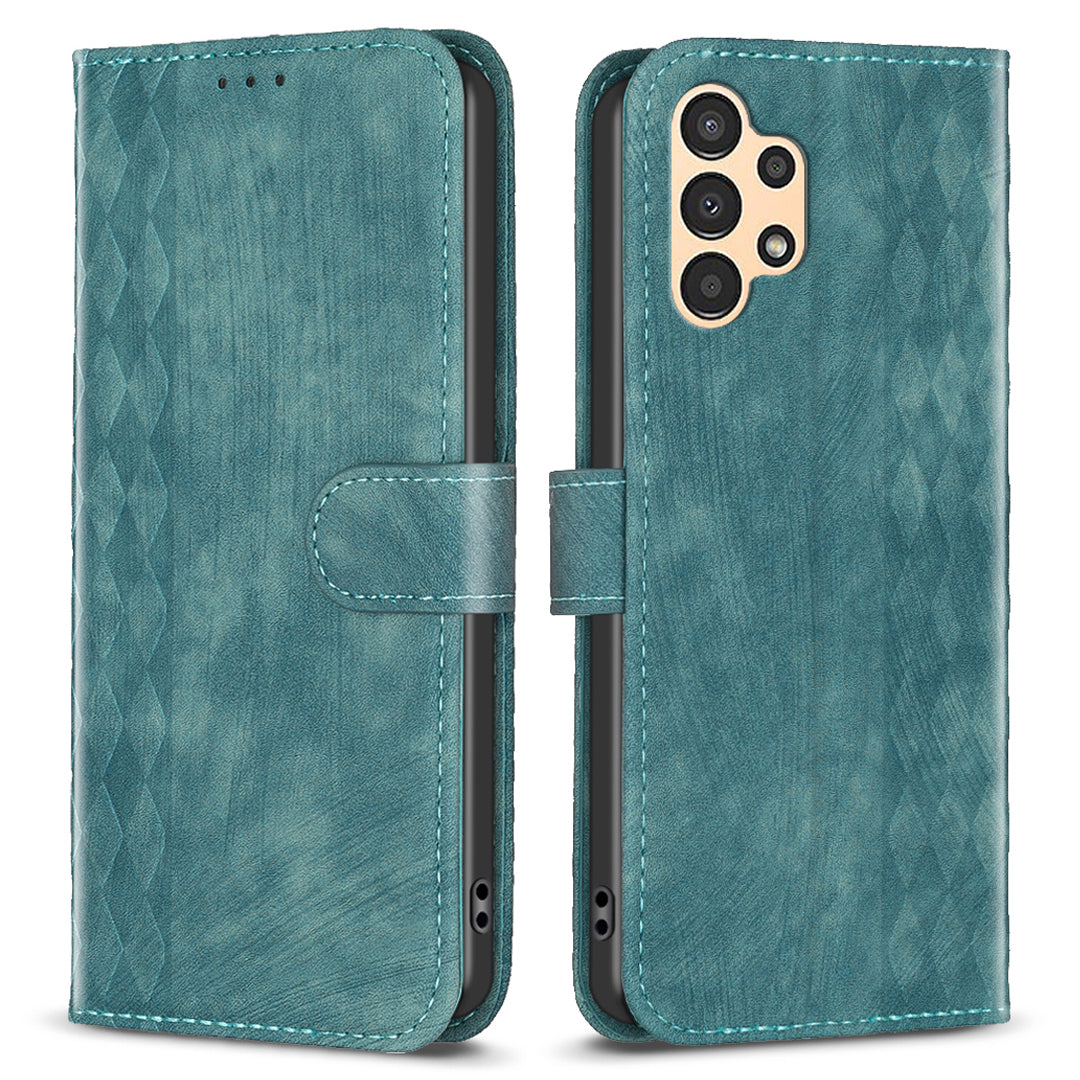 For Samsung Galaxy A13 4G / A13 5G Imprinted Pattern Leather Flip Cover Shockproof Wallet Phone Case