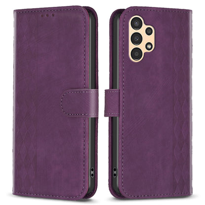 For Samsung Galaxy A13 4G / A13 5G Imprinted Pattern Leather Flip Cover Shockproof Wallet Phone Case