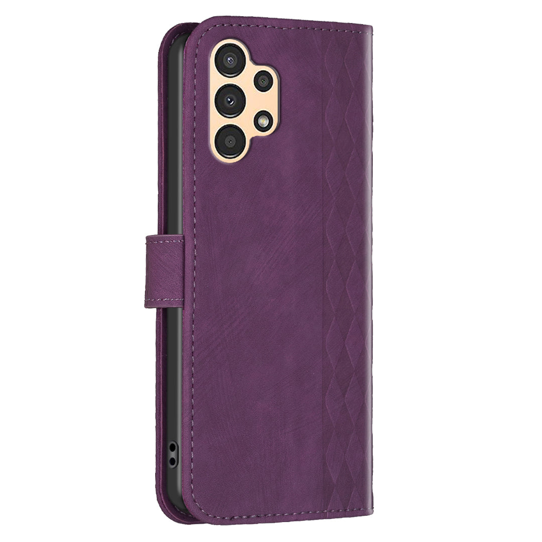 For Samsung Galaxy A13 4G / A13 5G Imprinted Pattern Leather Flip Cover Shockproof Wallet Phone Case