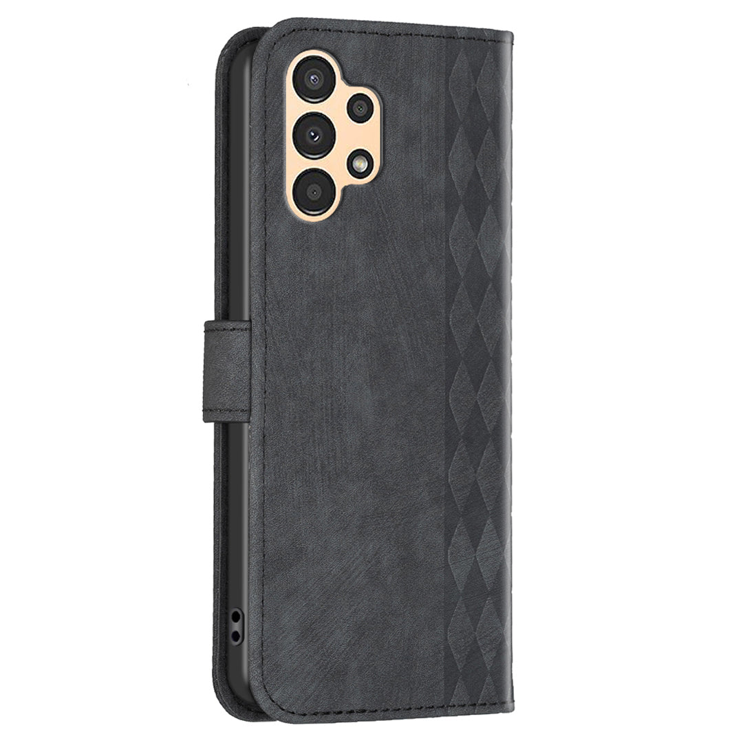 For Samsung Galaxy A13 4G / A13 5G Imprinted Pattern Leather Flip Cover Shockproof Wallet Phone Case