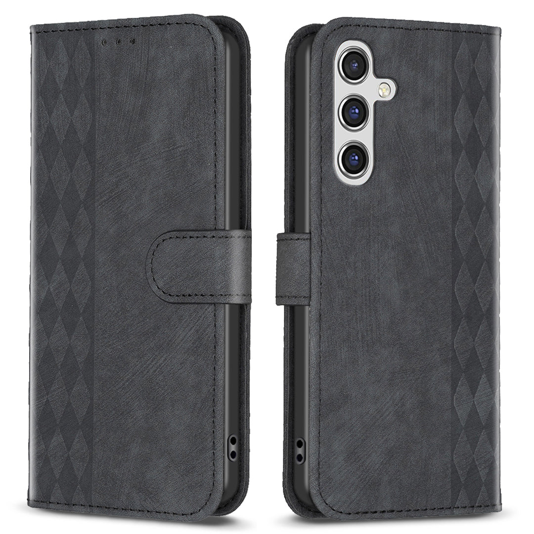 For Samsung Galaxy A14 5G / 4G Stand Case Wallet Imprinting Pattern Drop-proof Phone Cover