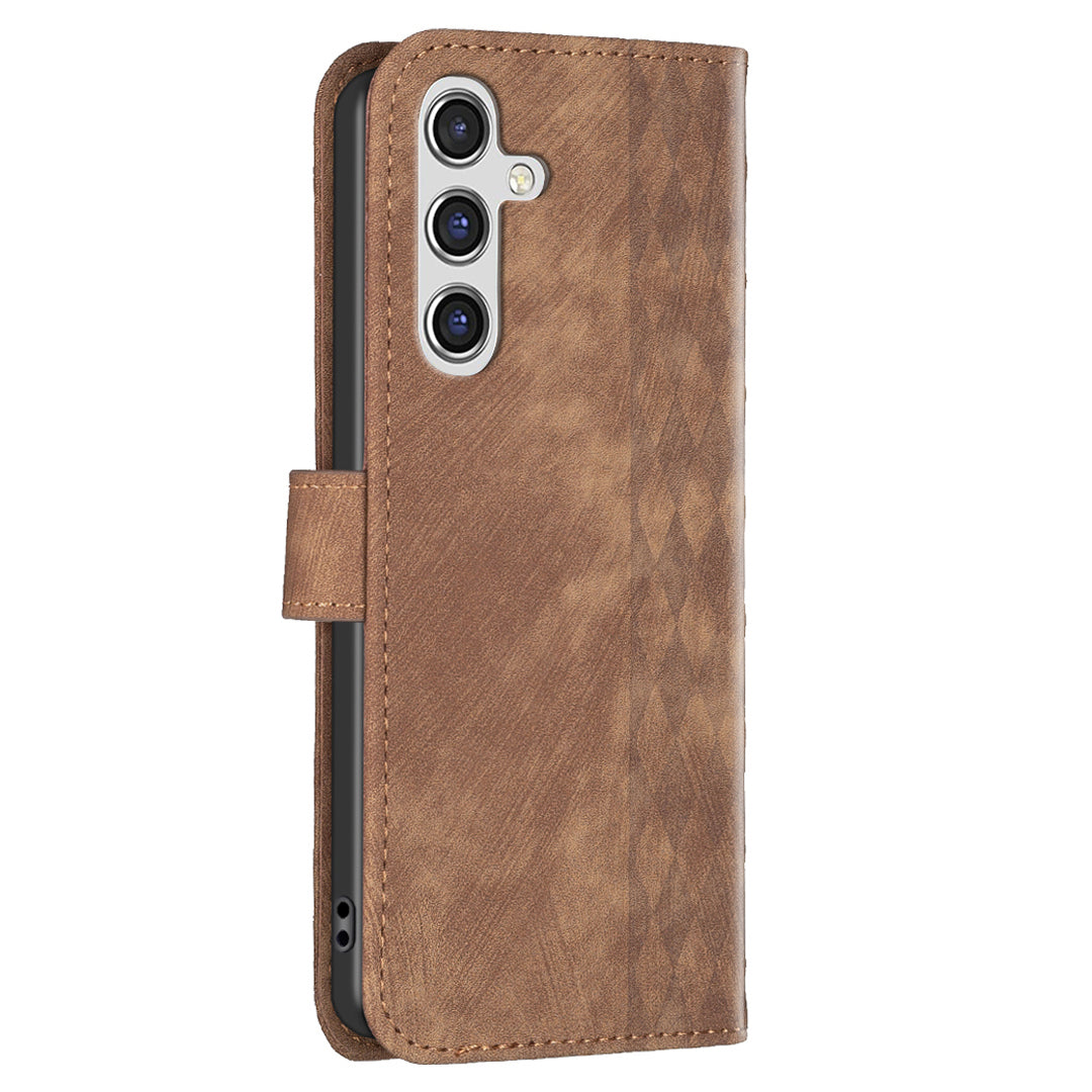 For Samsung Galaxy A14 5G / 4G Stand Case Wallet Imprinting Pattern Drop-proof Phone Cover