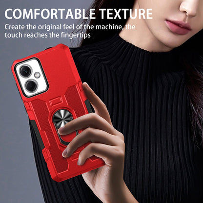 For Xiaomi Redmi Note 12 5G (China) / (India) / (Global) / Poco X5 5G Phone Case PC + TPU Ring Holder Kickstand Cover